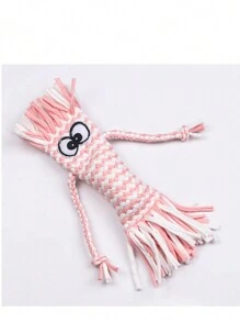 1pc Pet Toy, Squeaky Chew Toy For Dogs, Cute Plush Squeaky Toy - Multicolor - View 10