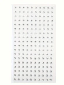 [180pcs Waterproof Piercing Kit] 180pcs Waterproof Fake Piercing Kit - Self-Adhesive Lip, Eyebrow, Nose Rings & Belly Jewelry