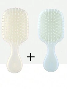 1/2/3pcs Comb, Mini Comb, Wet Dry Ventilated Comb, Combing Curls And Removing Entanglement, A Light Hair Accessories For All Hairstyles, New Year Gift