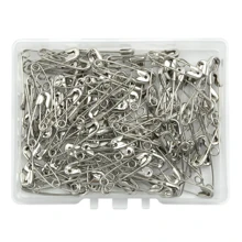 120 szt. czarno-srebrzysto-złotych szpilek, 0,75-calowe metalowe szpilki, małe, uniwersalne i łatwe w użyciu akcesoria krawieckie do rękodzieła, pikowania i projektów DIY, wysokiej jakości, odporne na rdzę i korozję (pudełko nie jest dołączone)
