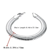 925 Sterling Silver Bracelet, Luxury Bracelet, Elegant Jewelry Gift, Suitable For Daily Wear - White - View 6