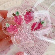 1pc High-Quality Realistic Fruit Series Cat Claw Squeeze Toy, Slow Rebound, Durable, Helps Relieve Stress For Children/Adults, Suitable As Gift For Children/Adults, Holidays/Halloween/Christmas, Interesting Toy For Boys/Girls, Easter Toy, Easter Gift, Easter Decor, Easter Basket Filler, Soft Squeeze Toy, Stress Relief Toy, Children Toy, Party Favor - Multicolor - View 13