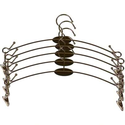 20/40Pzs Perchas Lencería Ganchos Metálico Antideslizante,Perchas Organizador para Doméstico,Comercial Escaparate