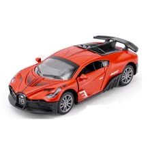 1 Hot Wholesale 1:36 Children's And Boys Die Cast Alloy Car Toys, 3-Color Optional Zinc Alloy Metal Alloy Racing Model Toy Car, Halloween Christmas Thanksgiving Birthday Party Gifts