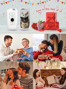 Customized Valentine's Day Gift Car Remote Key Case Cover Shell For BMW 1 2 3 4 5 6 7 Series X1 X3 X4 X5 X6 F36 F25 F26 F30 F34 F10 F07 F20 Z10 - Case - View 4