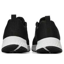 Skechers حذاء GO RUN CONSISTENT للرجال، خفيف الوزن، قابل للتنفس، كاجوال، حذاء جري 220375-BKW - الأسود - مشاهدة 3