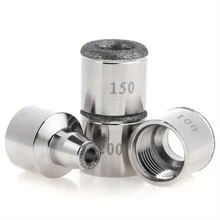 1pc Stainless Steel Microdermabrasion Tip Replacement Dermabrasion Head For Beauty Machines Spa And Home Beauty Skin Care For Exfoliation Microdermabrasion & Blackhead Removal Tool Accessories