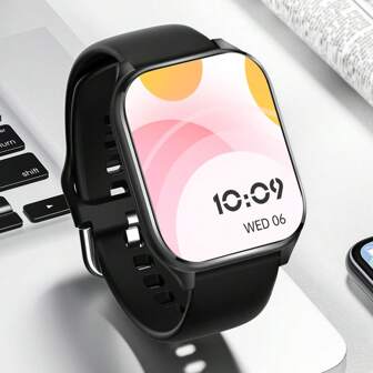 1pc Women's Fashion Smart Watch With Screen, Multi-Sport Functions, Compatible With IOS And Android, Suitable For Daily Use Or Holiday Gift