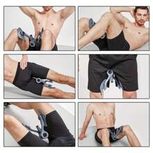 Pelvic Floor Muscle Training Device Leg Beauty Device Leg Clipping Device Leg Inner Thigh Exercise Lacquer Equipment - Purple - View 7