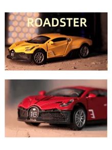 1 Hot Wholesale 1:36 Children's And Boys Die Cast Alloy Car Toys, 3-Color Optional Zinc Alloy Metal Alloy Racing Model Toy Car, Halloween Christmas Thanksgiving Birthday Party Gifts