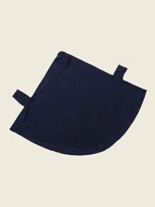 1 Stück Damen Abaya Zubehör Einfarbiger Ärmel All-In-One Kapuzen Gewand Gebetskleid, lässiger Khimar Hijab passend für den täglichen Gebrauch, Saudi-Arabien