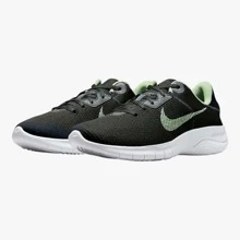 Tenis Nike  Flex Experience RN 11 NN Blk Para Hombre Original - negro verde - Ver 2