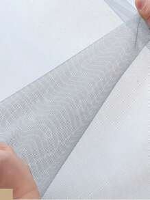 Red de malla de nailon resistente a mosquitos y mascotas, sombreado transpirable para exteriores, piscina, fácil de cortar