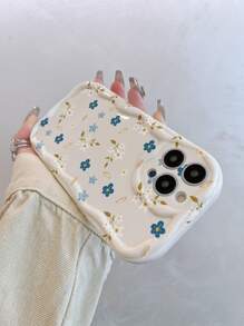 花朵手机壳 1 件花朵 TPU 相机镜头盖和防摔 TPU 手机壳，简约可爱，兼容 iPhone 11、12、13、13 Pro Max、14 Pro Max、iPhone 15、15 Pro、15 Plus、15 Pro Max、16 Pro Max 和系列 - 彩色 - 查看 5