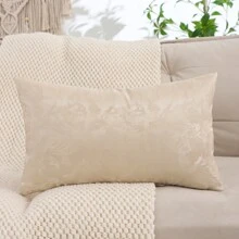 Miater 金色装饰垫套，带提花几何图案，适用于客厅和卧室