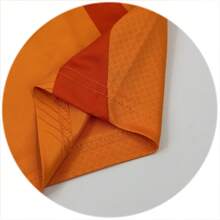 Conjunto de camiseta y pantalón corto de fútbol naranja del Real Madrid 2024 - Naranja - Ver 5