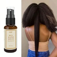 GZE天然大米浓缩护发喷雾精华，保湿大米水精华，修护滋养，柔顺深层护理，男女皆宜 - 米色 - 查看 5