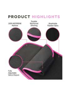 Waist Trimmer For High-Intensity Training & Workouts - Sweat Band Waist Trainer Shapewear For Women/Men Fitness Enthusiast