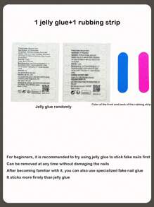 用24片短方形美甲片提升您的美甲风格，现代、时尚、清新可爱，浅蓝粉色花朵图案，温柔浪漫的粉色美甲，清新美丽的方形美甲，适合女性美甲用品，春夏美甲装饰+1片果冻胶+1条磨砂条 - 彩色 - 查看 6