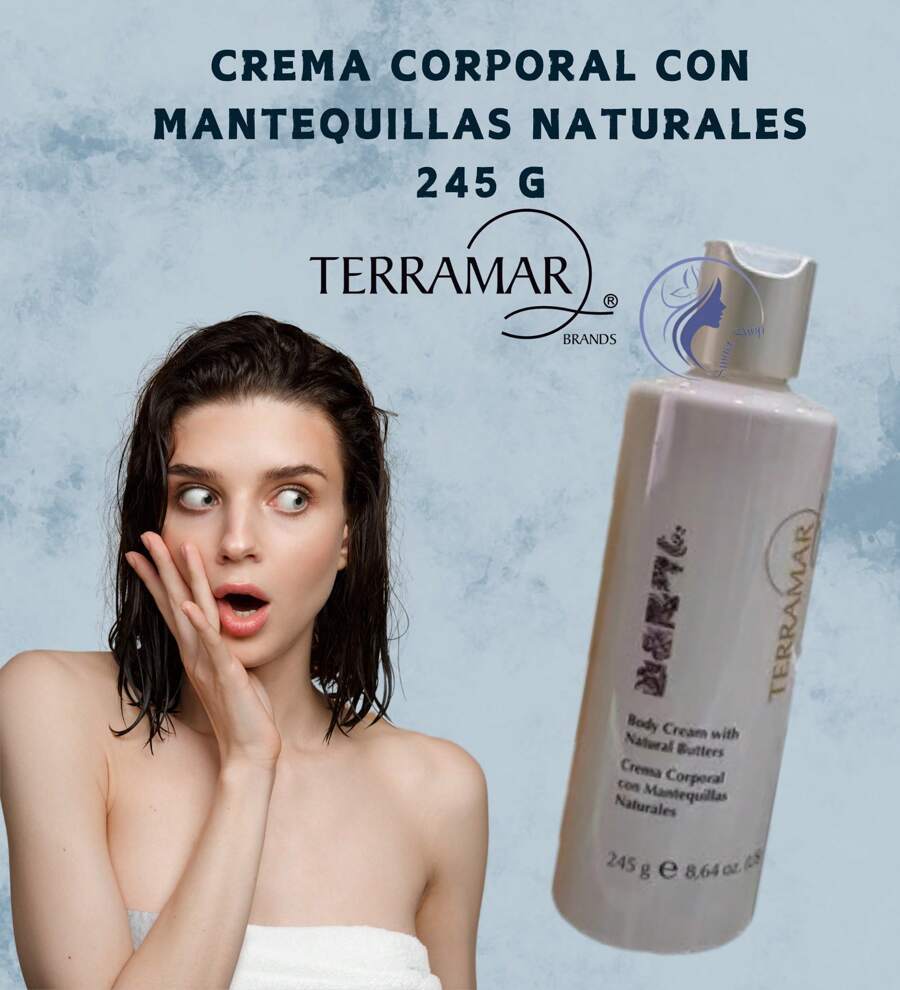 CREMA CORPORAL CON MANTEQUILLAS NATURALES TERRAMAR / 245 G - Caqui - Ver 1