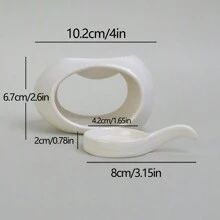 Eiförmiger Teekanne Wachskerzenhalter, Keramikkerzenhalter mit Griff Set, Heimdekoration, kreative Räucherschale, Duftölverteiler