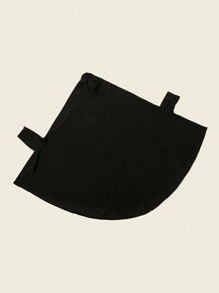 1 Stück Damen Abaya Zubehör Einfarbiger Ärmel All-In-One Kapuzen Gewand Gebetskleid, lässiger Khimar Hijab passend für den täglichen Gebrauch, Saudi-Arabien