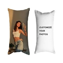 1pc Customized Photo Body Pillow - Double-Sided Printing, Extra Long, Comfortable Sleep Support, Suitable For Back And Side Sleepers, From Single To Double Bed, Machine Washable, Modern Style Sleep Pillow