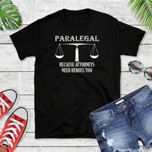 Attorney T-Shirt - Law School Lawyer Tee - Paralegal Gift Idea - Graduation Gift Lawyer Student Outfit