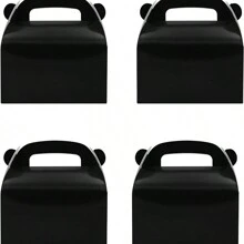 Hộp kẹo nhiều màu sắc Hộp giấy đựng kẹo Hộp đựng kẹo, Hộp quà cầm tay màu trơn cho ngày lễ & tiệc tùng - Nhiều màu - Xem 4