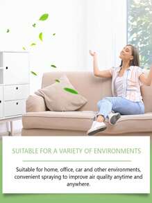 1 Box Of 120ml Formaldehyde Removal Spray, Formaldehyde Remover, Home New House Office Decoration Removal Odor Purification Spray, Quickly Neutralize Formaldehyde Molecules, Purify The Air, Improve Indoor Quality, Suitable For Home, Office, Car And Other Environments