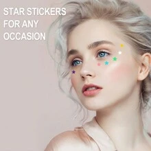 Parches faciales en forma de estrella (6 colores) de 1200/960/720/480/240 piezas, sin fragancia, sin parabenos, unisex adulto, compatibles con todo tipo de piel, sin fragancia, sin componentes incluidos