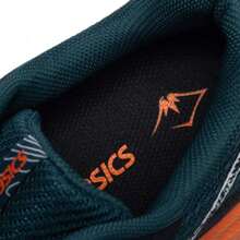 Asics Trabuco Terra 2 男士跑步鞋，轻便透气休闲运动鞋，减震耐磨，1011B607-301 - 綠色/橘色 - 查看 6