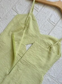Short Dress Marrante Faminina - amarillo claro - Ver 3
