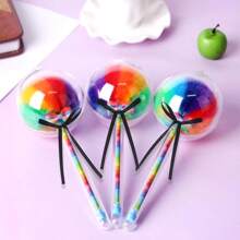 10 件黑色蝴蝶结蛋糕装饰蝴蝶结丝带纸杯蛋糕装饰气球花环新娘婚礼生日派对用品 - 彩色 - 查看 4