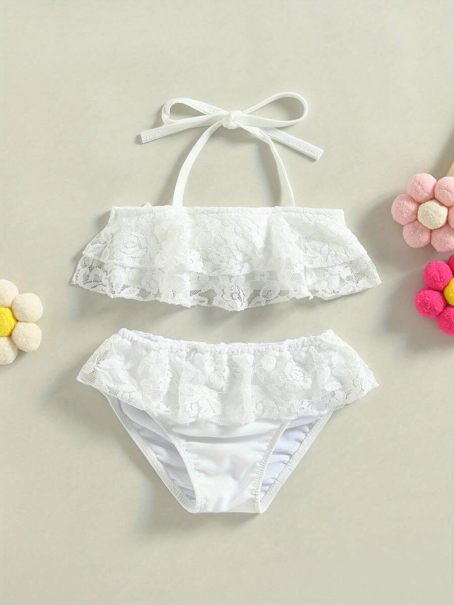 Newborn Baby Swimwear - 白色 - View 1