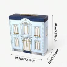 5 件别墅形多彩典雅别墅主题礼品盒，赠品/纪念品包装 - 彩色 - 查看 4