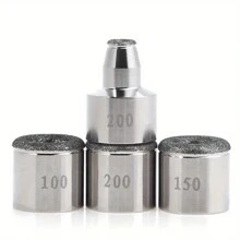 1pc Stainless Steel Microdermabrasion Tip Replacement Dermabrasion Head For Beauty Machines Spa And Home Beauty Skin Care For Exfoliation Microdermabrasion & Blackhead Removal Tool Accessories