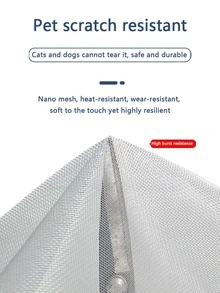 DIY Cuttable Mosquito Netting, Customizable For Doors And Windows, Insect-Proof, Dust-Resistant, Easy To Install