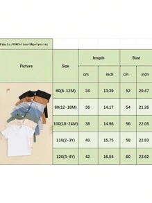 Toddler Baby Boy Short Sleeve Crew Neck T Shirt Pullover Sweatshirt Summer Basic Tee Solid Casual Clothes - Green - View 8