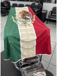 Capa Barberia Barbero Estilista Cubridor Cabello Corte - Multicolor - Ver 3