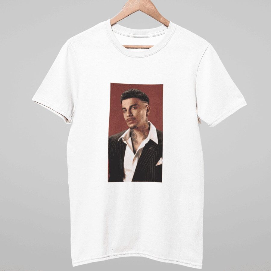 Camiseta Estampada Rauw Alejandro - Dosei Moda - Blanco - Ver 1