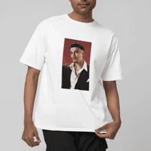 Camiseta Estampada Rauw Alejandro - Dosei Moda - Blanco - Ver 4