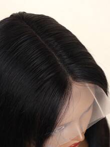 Straight Lace Front Wigs Human Hair 13x4 Lace Frontal Wigs 180 Density Unprocessed Brazilian Straight Virgin Human Hair Wigs Pre Plucked With Baby Hair For Women - Black - View 5