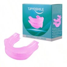1pc Anti-Grinding Dental Guard, Sleep Bruxism Mouth Guard - Red - View 8