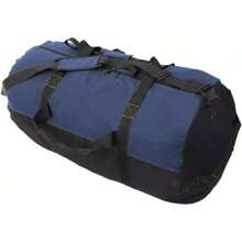Cotton Canvas Travel Duffle Shoulder Bag For Flights - Available In All Sizes