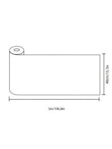1卷自粘壁纸 多色 亲肤 纯色 加厚 北欧风格 卧室或客厅 适合全屋无缝拼接 - 彩色 - 查看 3