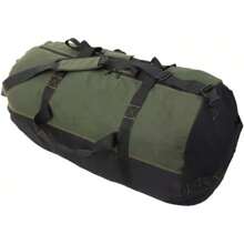 Cotton Canvas Travel Duffle Shoulder Bag For Flights - Available In All Sizes