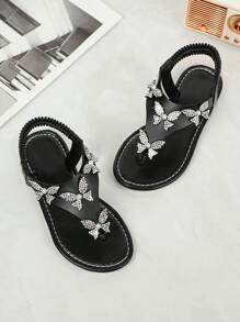 Children's Sandals 2025 Summer New Fashion All-In-One Round Toe Flat ...