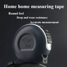 1 pieza Fenvict Cinta métrica digital de alta precisión de 3m, resistente a la oxidación con doble bloqueo, adecuada para uso doméstico, para medir altura, muebles, etc.