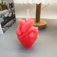 1 Stück herzförmige duftende Kerze Deko, Heimduft Dekoration